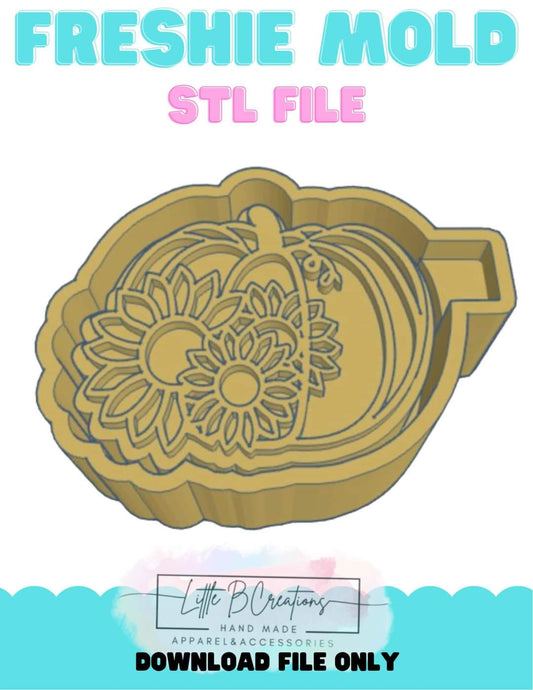 Flower Pumpkin STL File