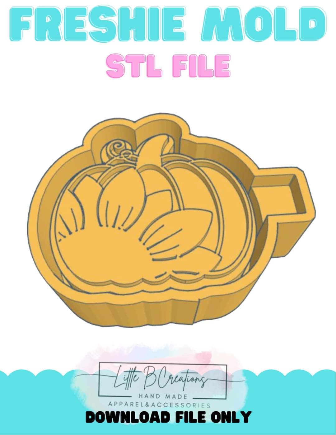 Sunflower Pumpkin STL File