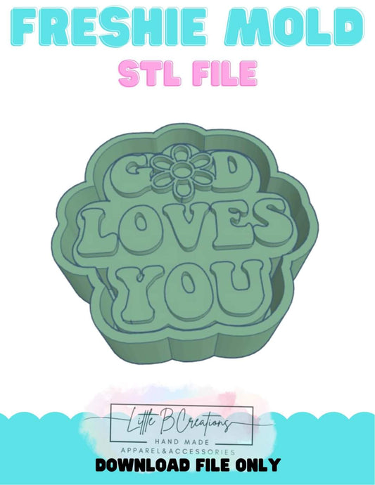 God Loves You STL File