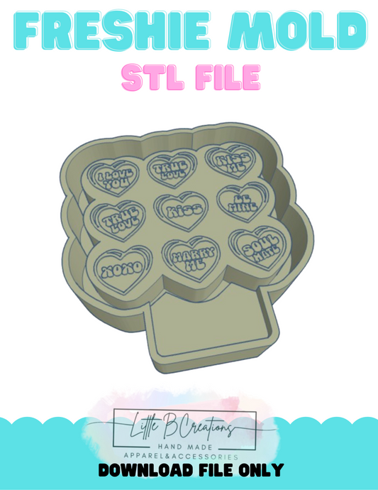 Heart Candies STL File